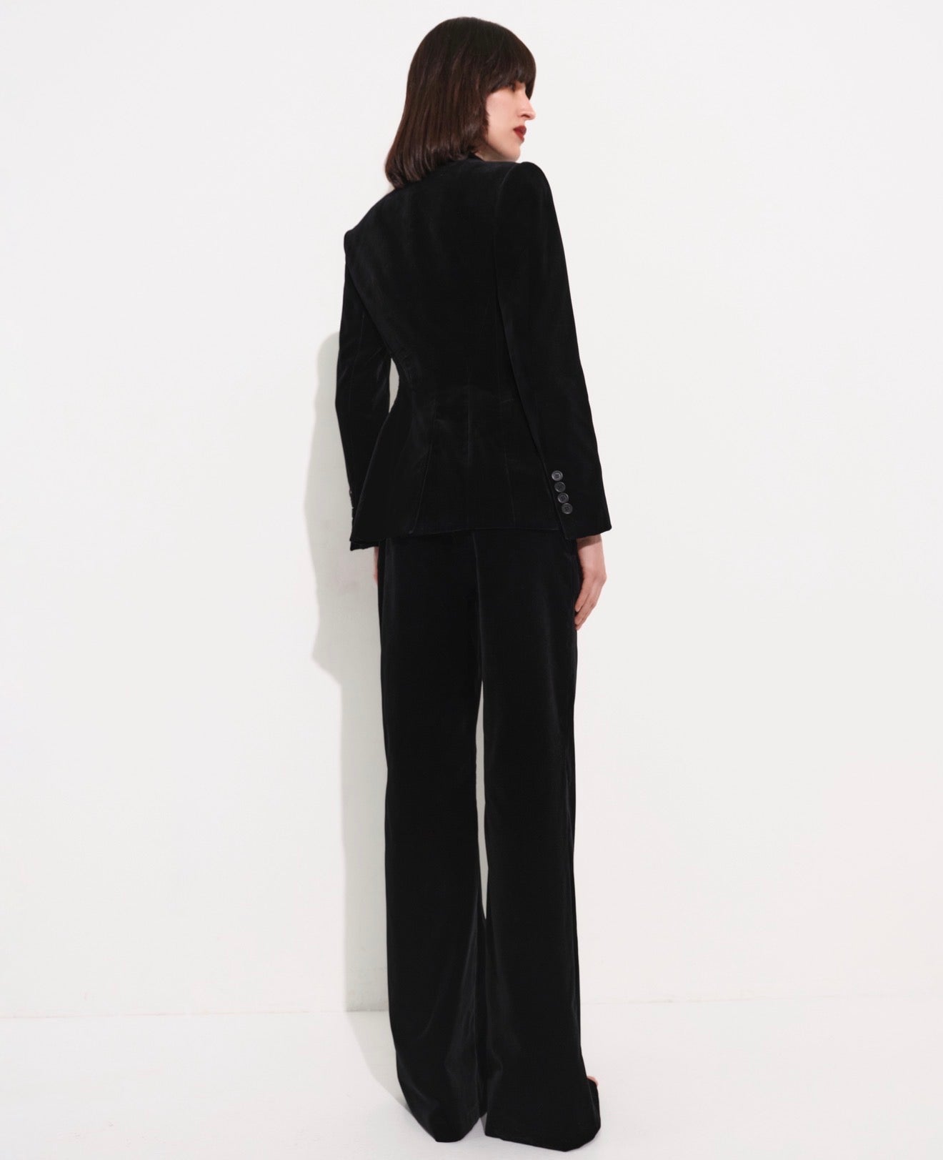 Silk Velvet Blazer