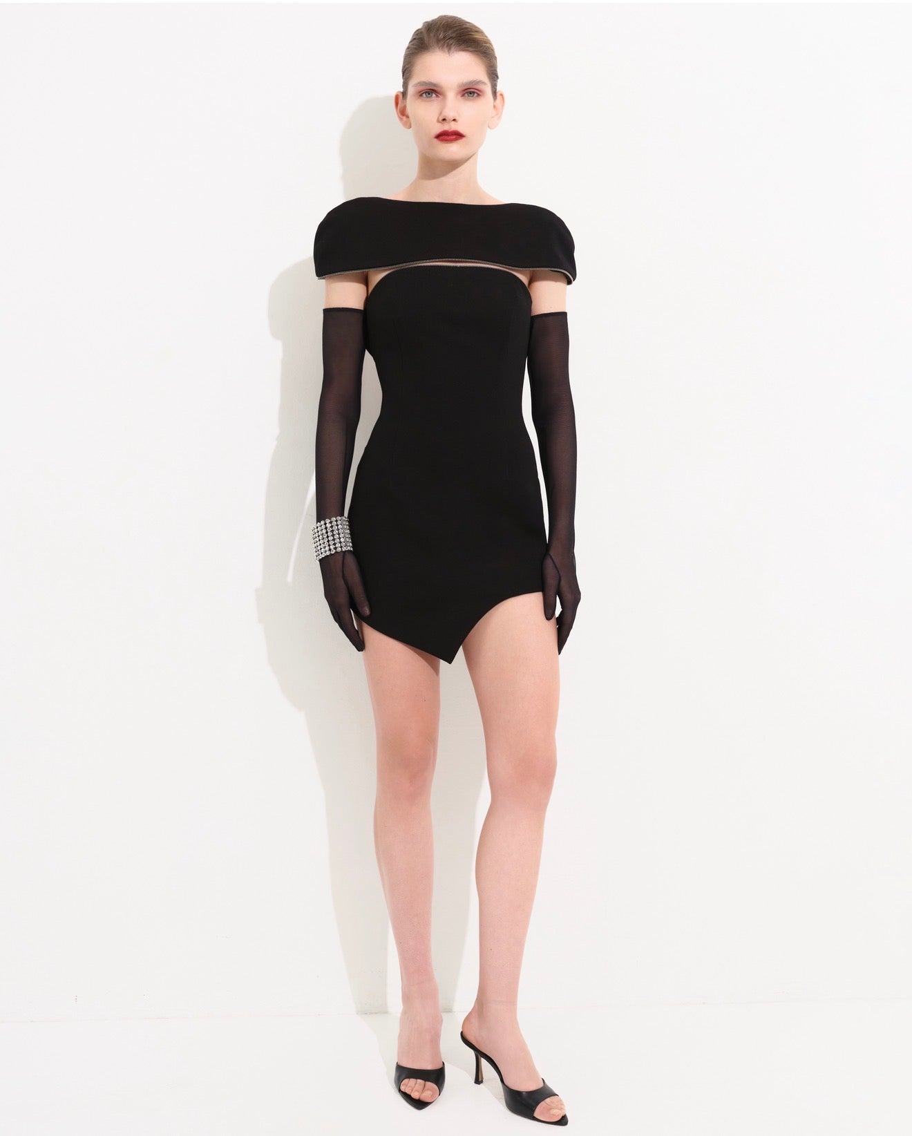 Off-Shoulder Mini Dress
