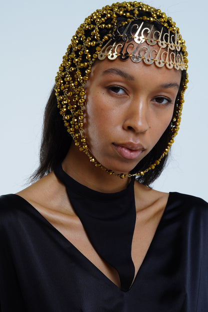 Iconic beaded hat